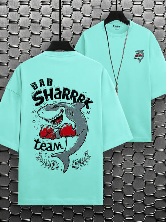 SHARK TEAM OVERSIZED T-SHIRT